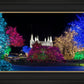 Washington DC Temple Colorful Christmas