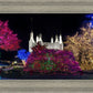 Washington DC Temple Colorful Christmas
