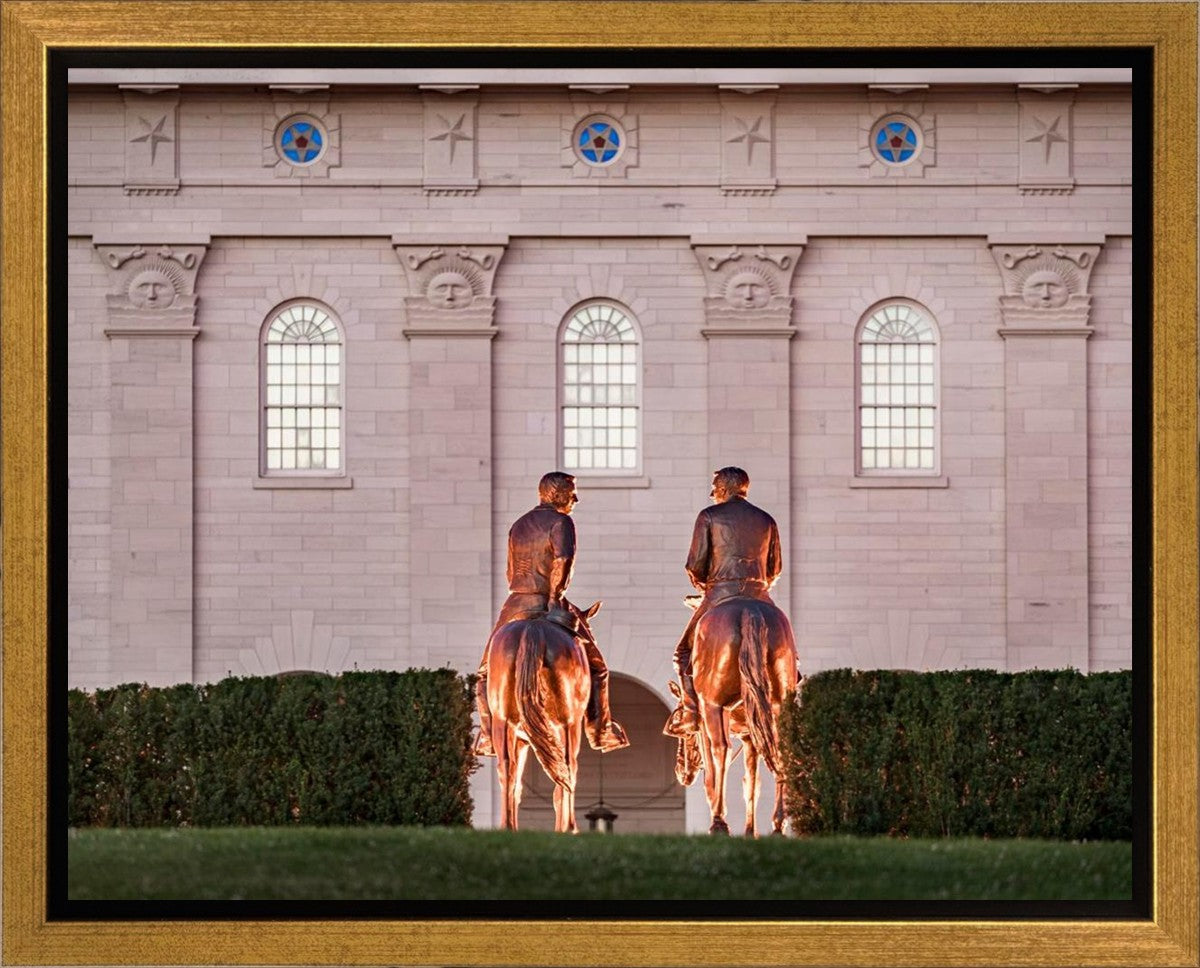 Leaving Nauvoo Behind Gallery Wrap