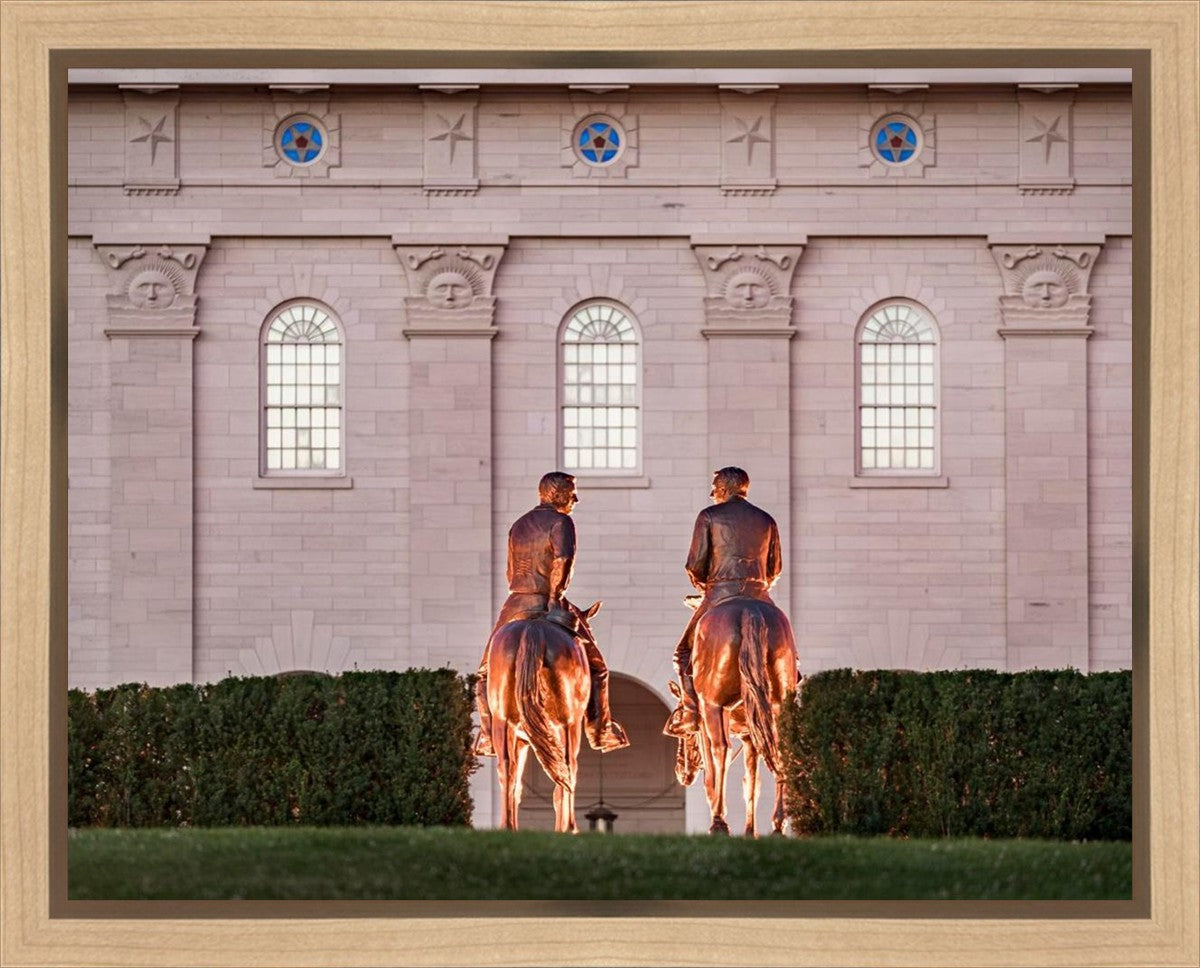 Leaving Nauvoo Behind Gallery Wrap