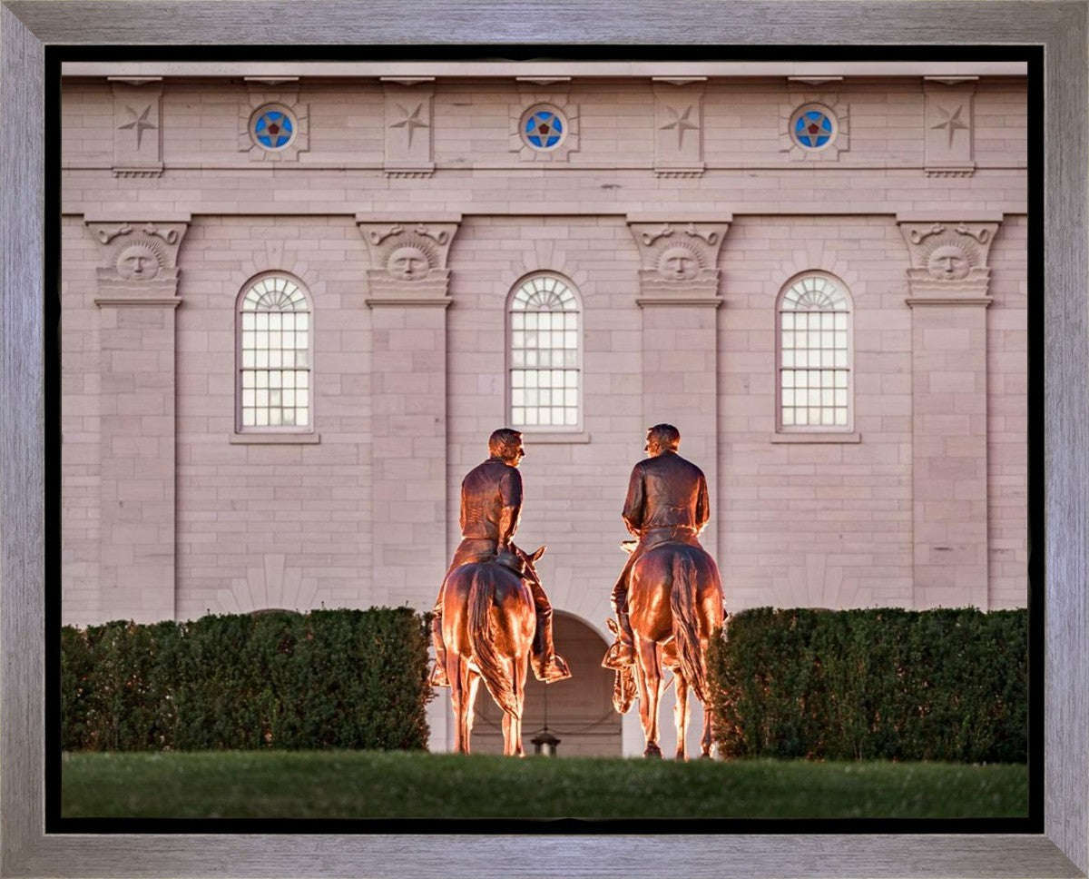 Leaving Nauvoo Behind Gallery Wrap
