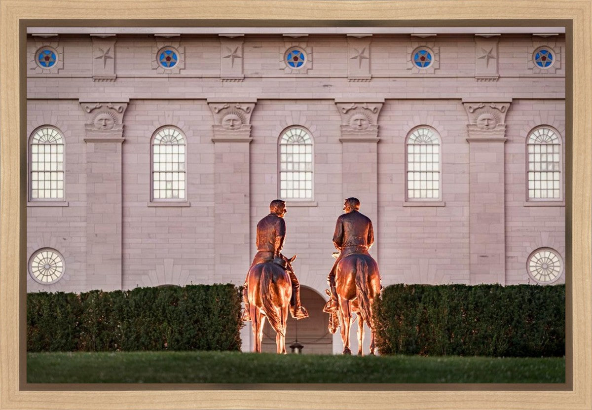 Leaving Nauvoo Behind Gallery Wrap