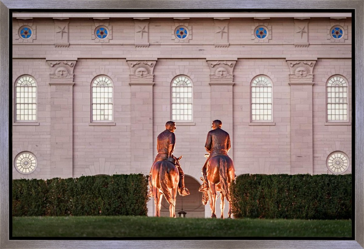 Leaving Nauvoo Behind Gallery Wrap