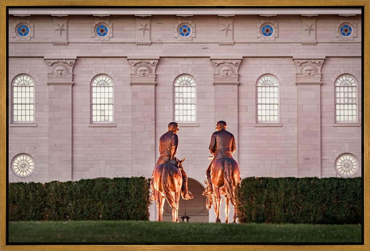 Leaving Nauvoo Behind Gallery Wrap