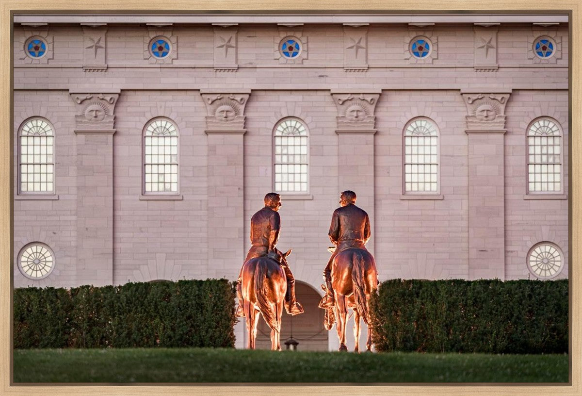 Leaving Nauvoo Behind Gallery Wrap