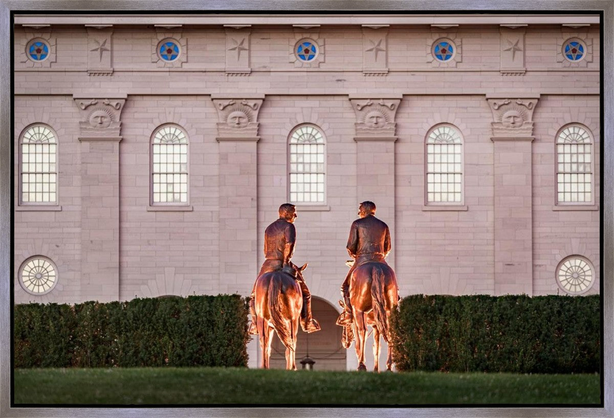 Leaving Nauvoo Behind Gallery Wrap