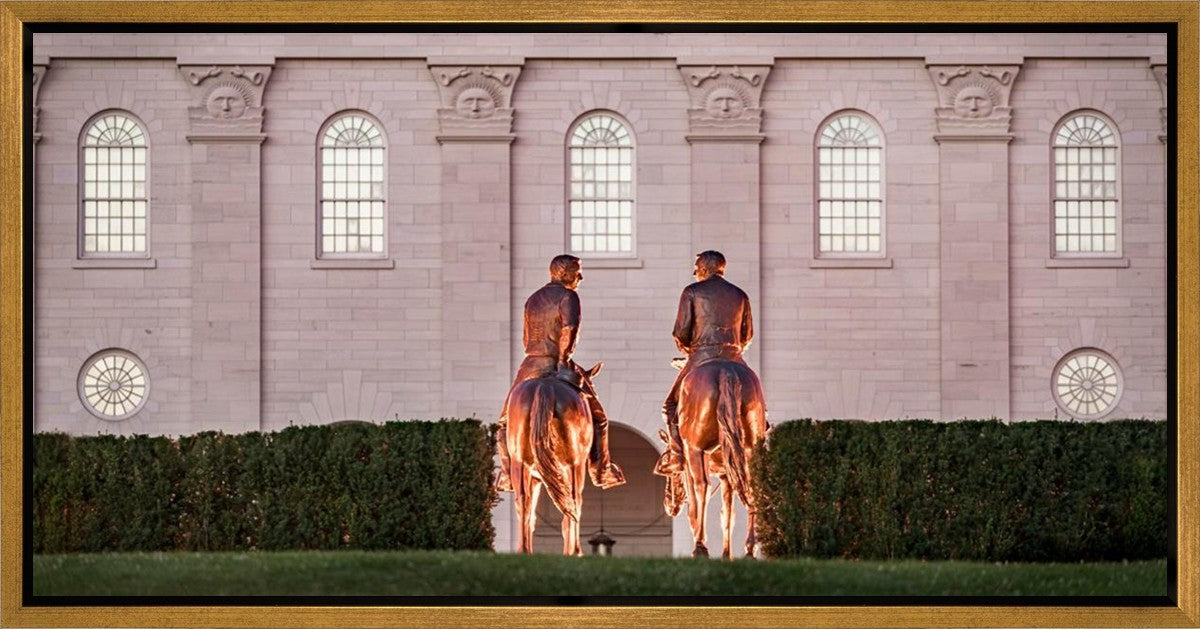 Leaving Nauvoo Behind Gallery Wrap