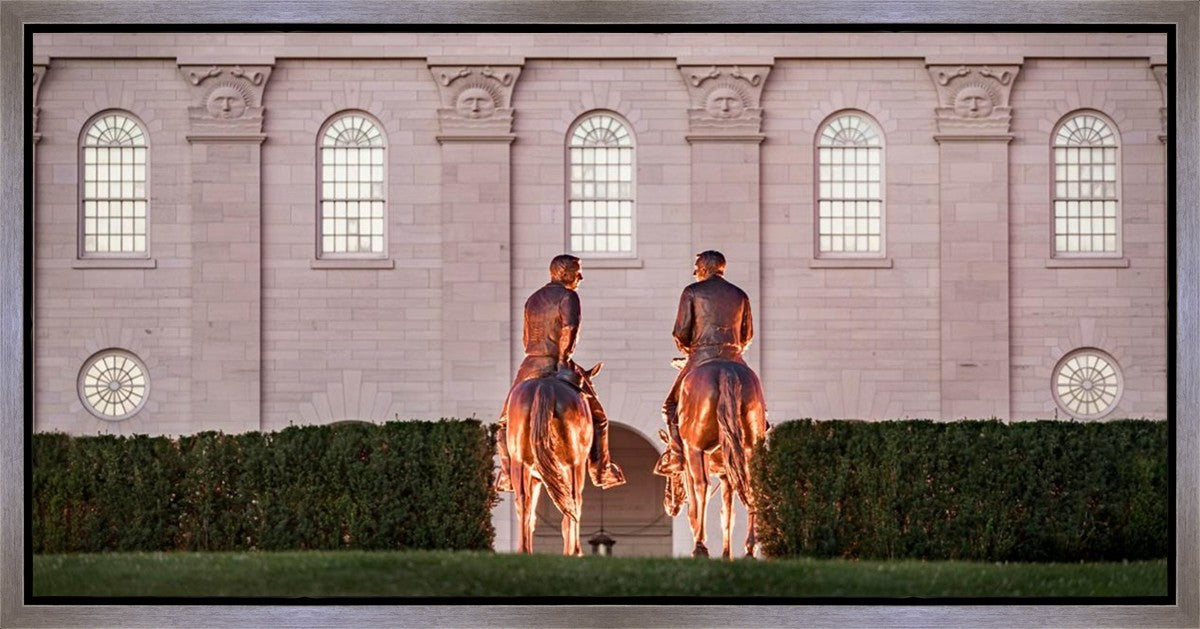 Leaving Nauvoo Behind Gallery Wrap