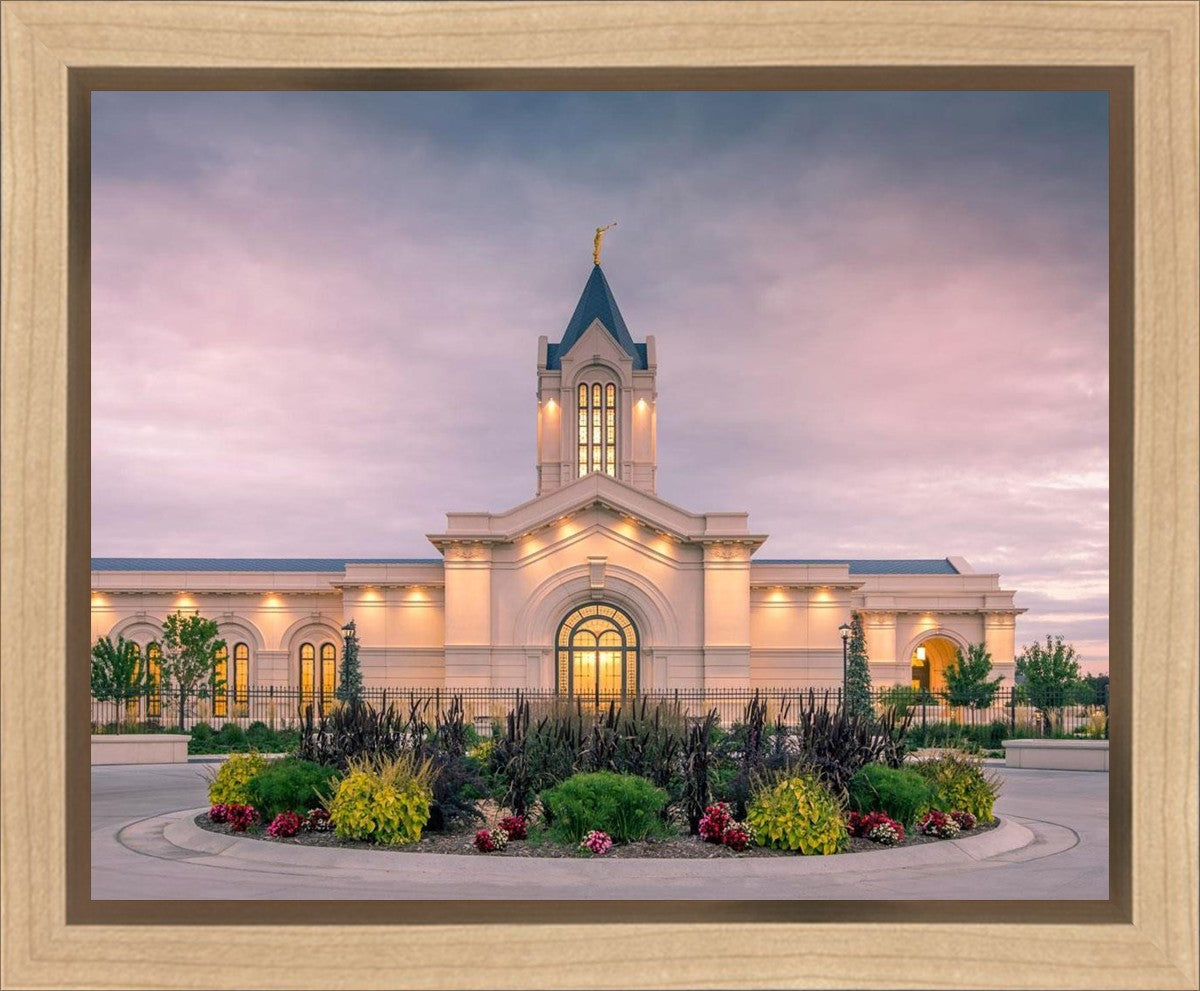 Fort Collins Temple Eternal Garden Gallery Wrap