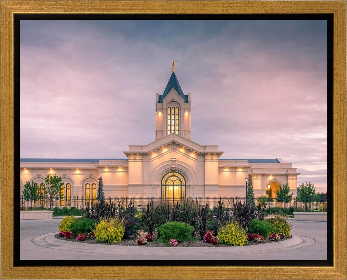Fort Collins Temple Eternal Garden Gallery Wrap