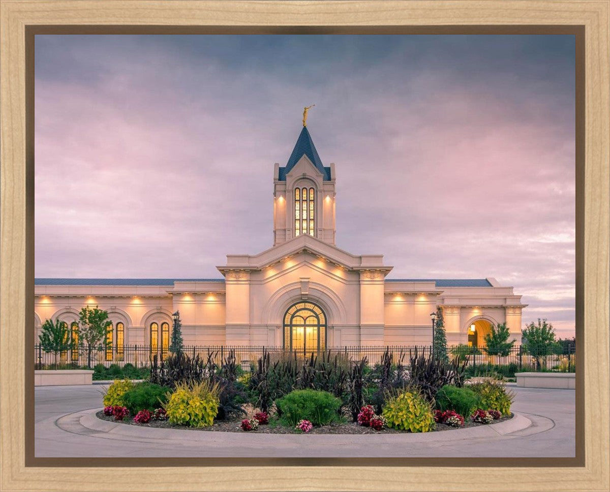 Fort Collins Temple Eternal Garden Gallery Wrap