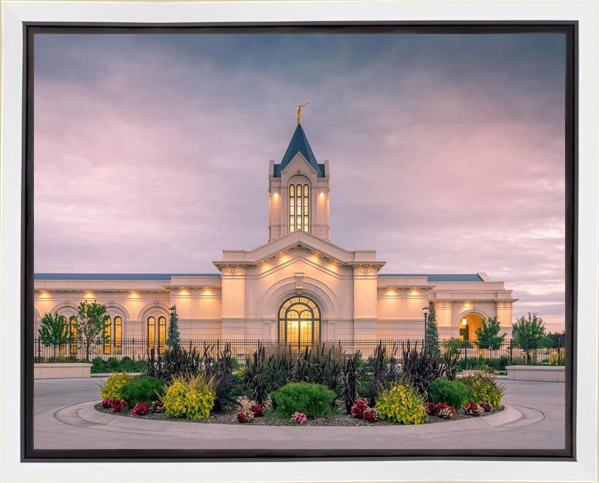 Fort Collins Temple Eternal Garden Gallery Wrap