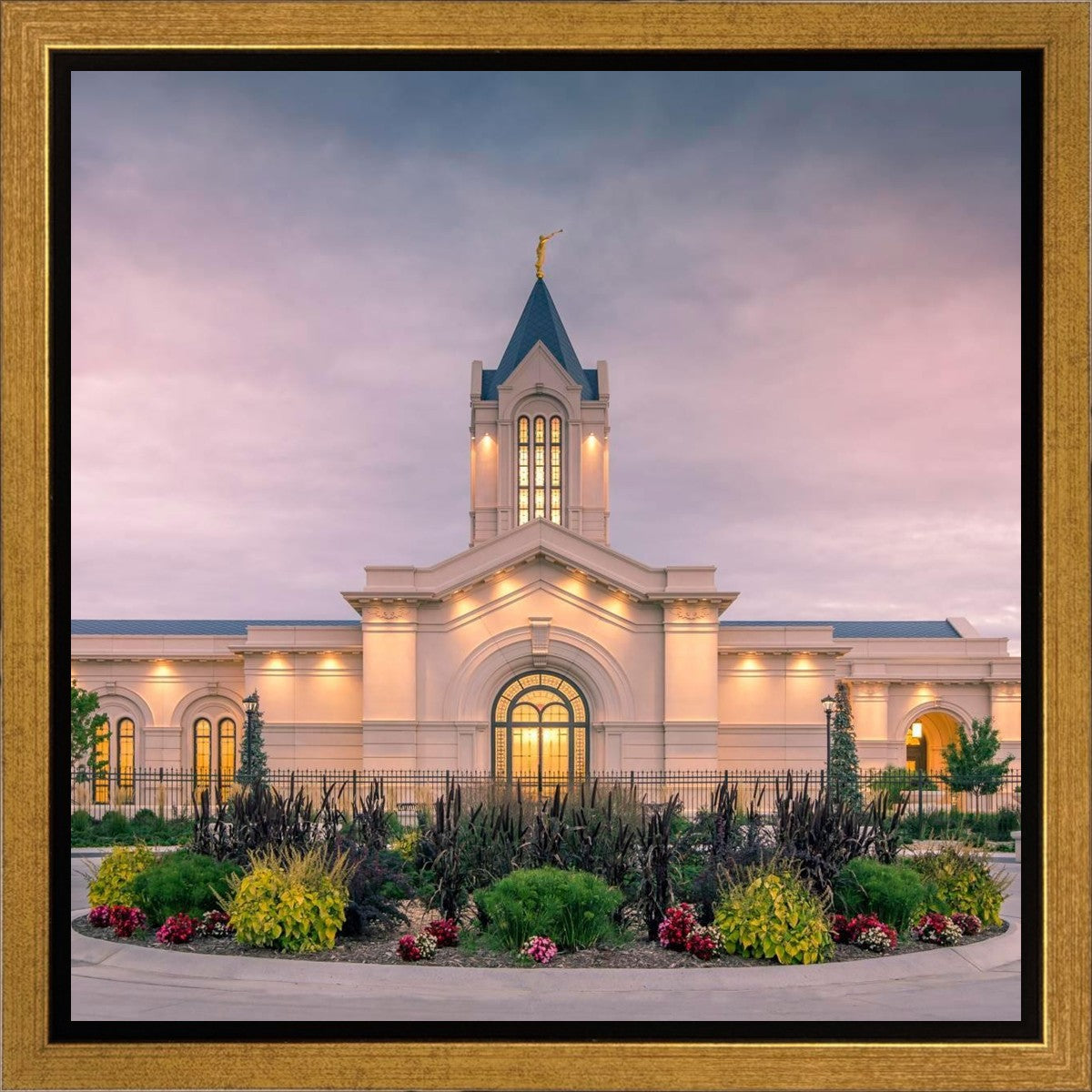 Fort Collins Temple Eternal Garden Gallery Wrap