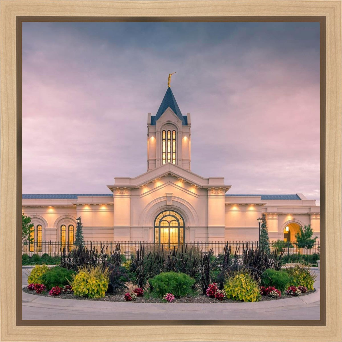 Fort Collins Temple Eternal Garden Gallery Wrap