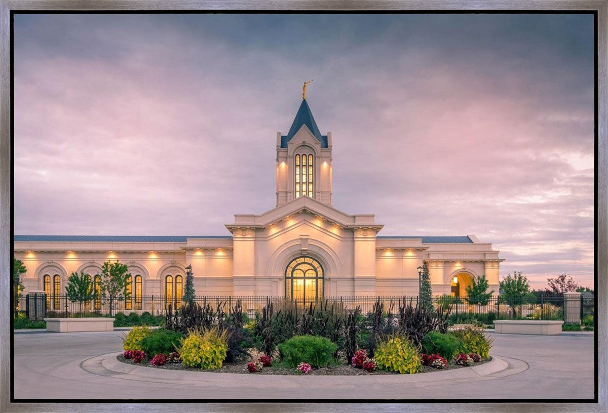 Fort Collins Temple Eternal Garden Gallery Wrap