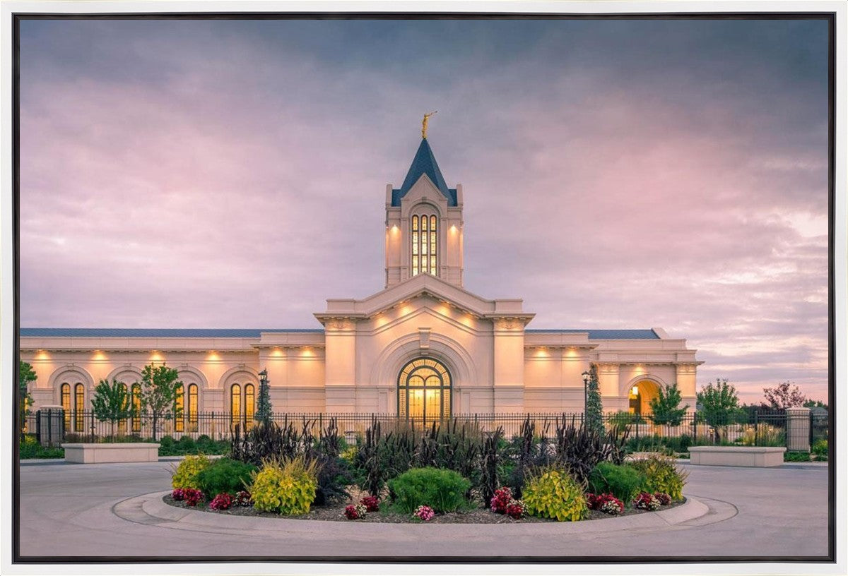 Fort Collins Temple Eternal Garden Gallery Wrap