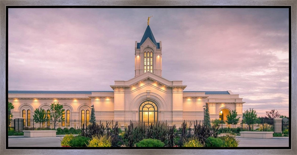 Fort Collins Temple Eternal Garden Gallery Wrap