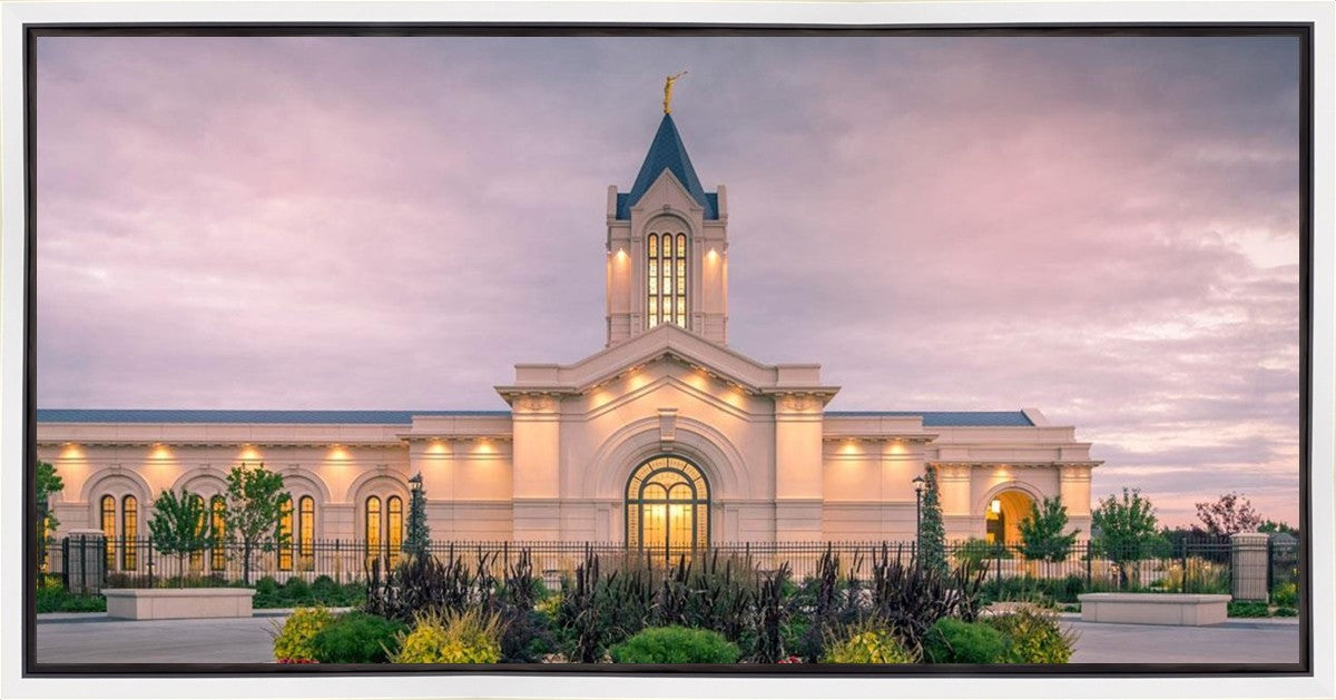 Fort Collins Temple Eternal Garden Gallery Wrap
