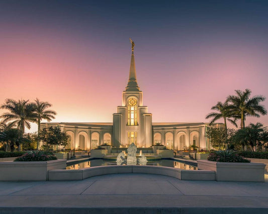 Fort Lauderdale Temple Nativity Gallery Wrap