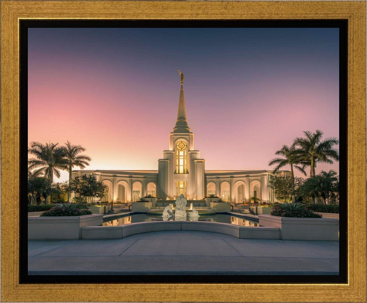 Fort Lauderdale Temple Nativity Gallery Wrap