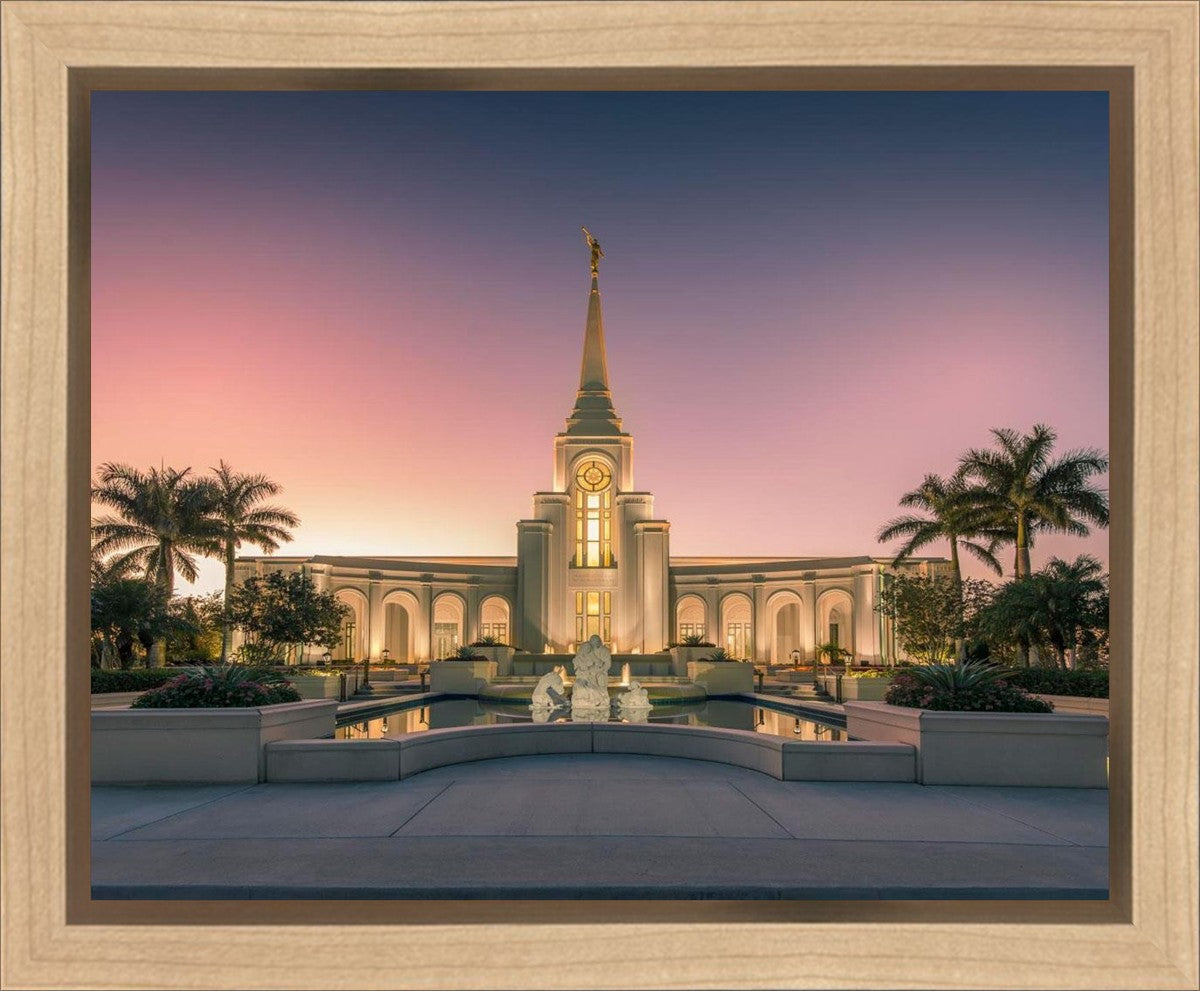 Fort Lauderdale Temple Nativity Gallery Wrap