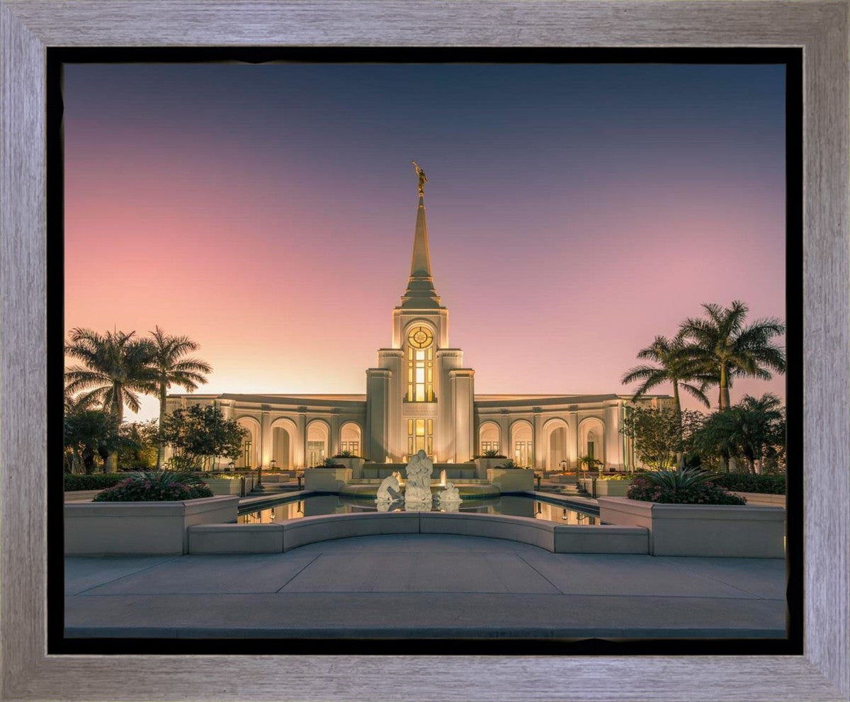Fort Lauderdale Temple Nativity Gallery Wrap
