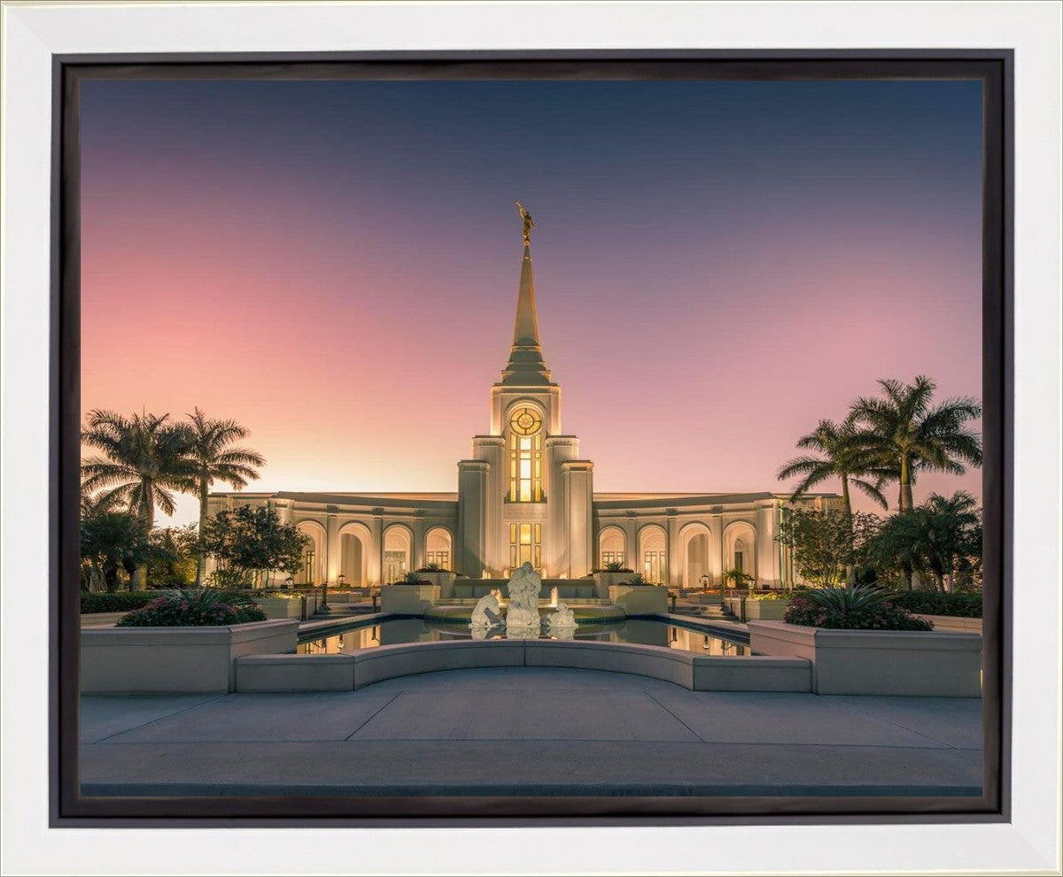 Fort Lauderdale Temple Nativity Gallery Wrap