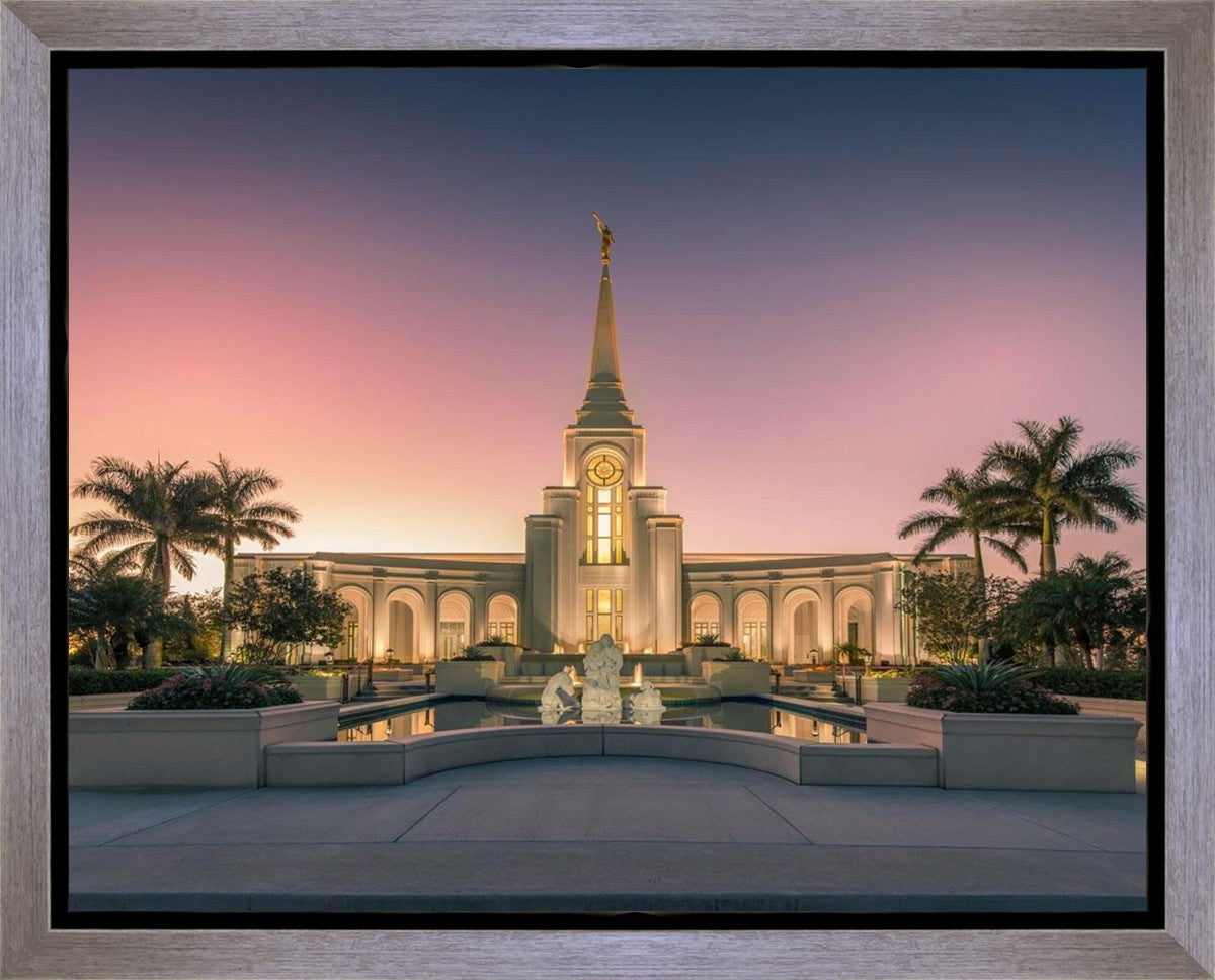 Fort Lauderdale Temple Nativity Gallery Wrap