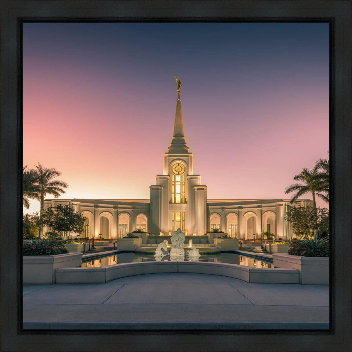 Fort Lauderdale Temple Nativity Gallery Wrap