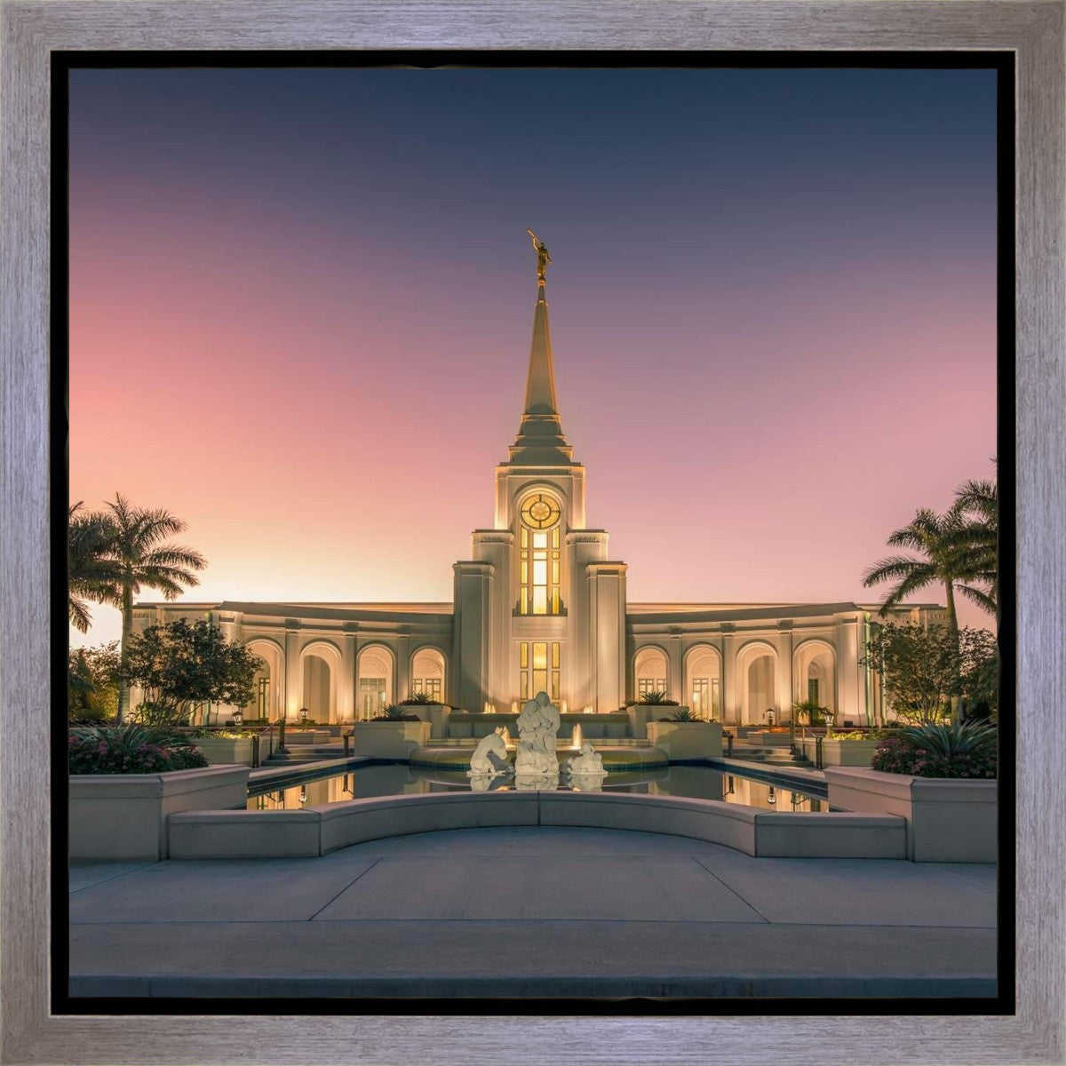 Fort Lauderdale Temple Nativity Gallery Wrap