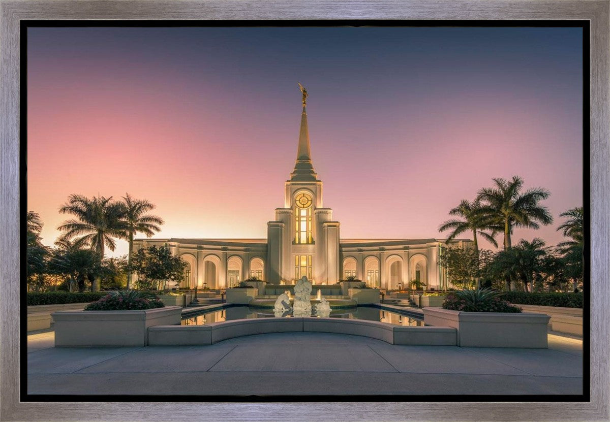 Fort Lauderdale Temple Nativity Gallery Wrap