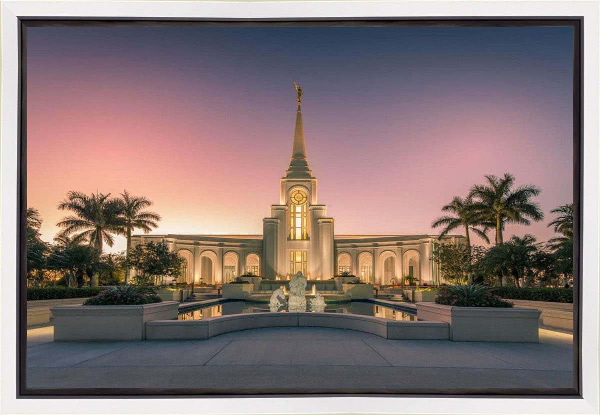 Fort Lauderdale Temple Nativity Gallery Wrap