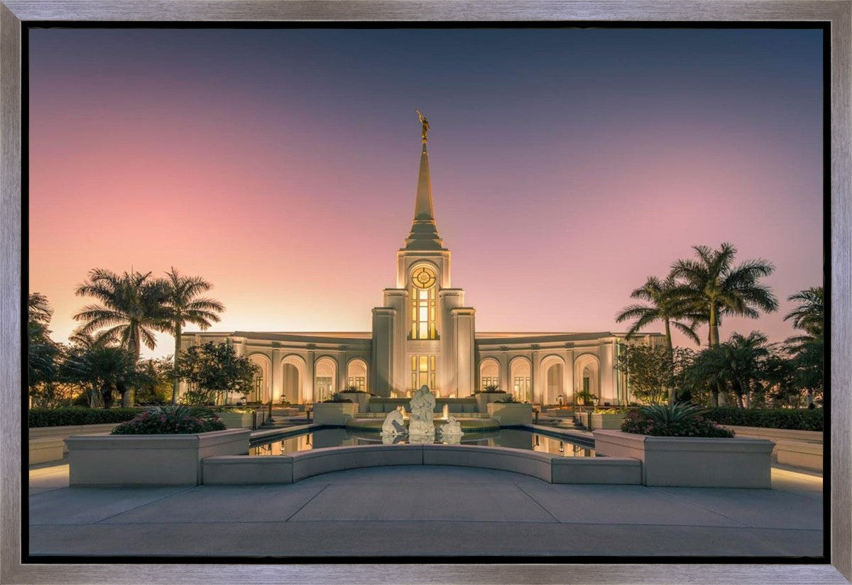 Fort Lauderdale Temple Nativity Gallery Wrap