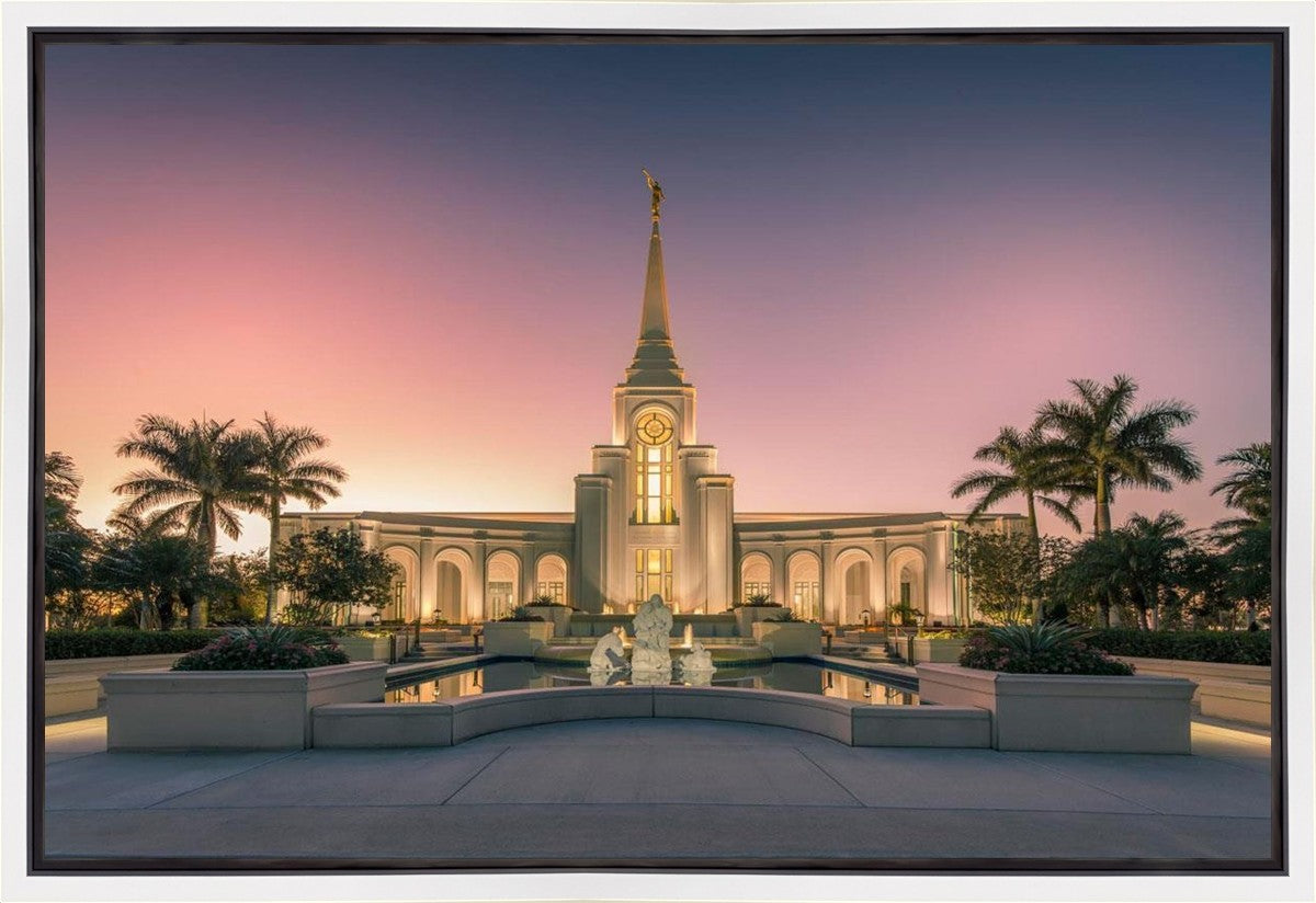 Fort Lauderdale Temple Nativity Gallery Wrap