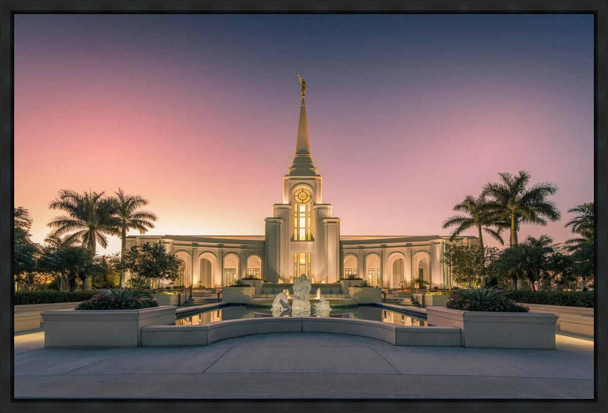 Fort Lauderdale Temple Nativity Gallery Wrap