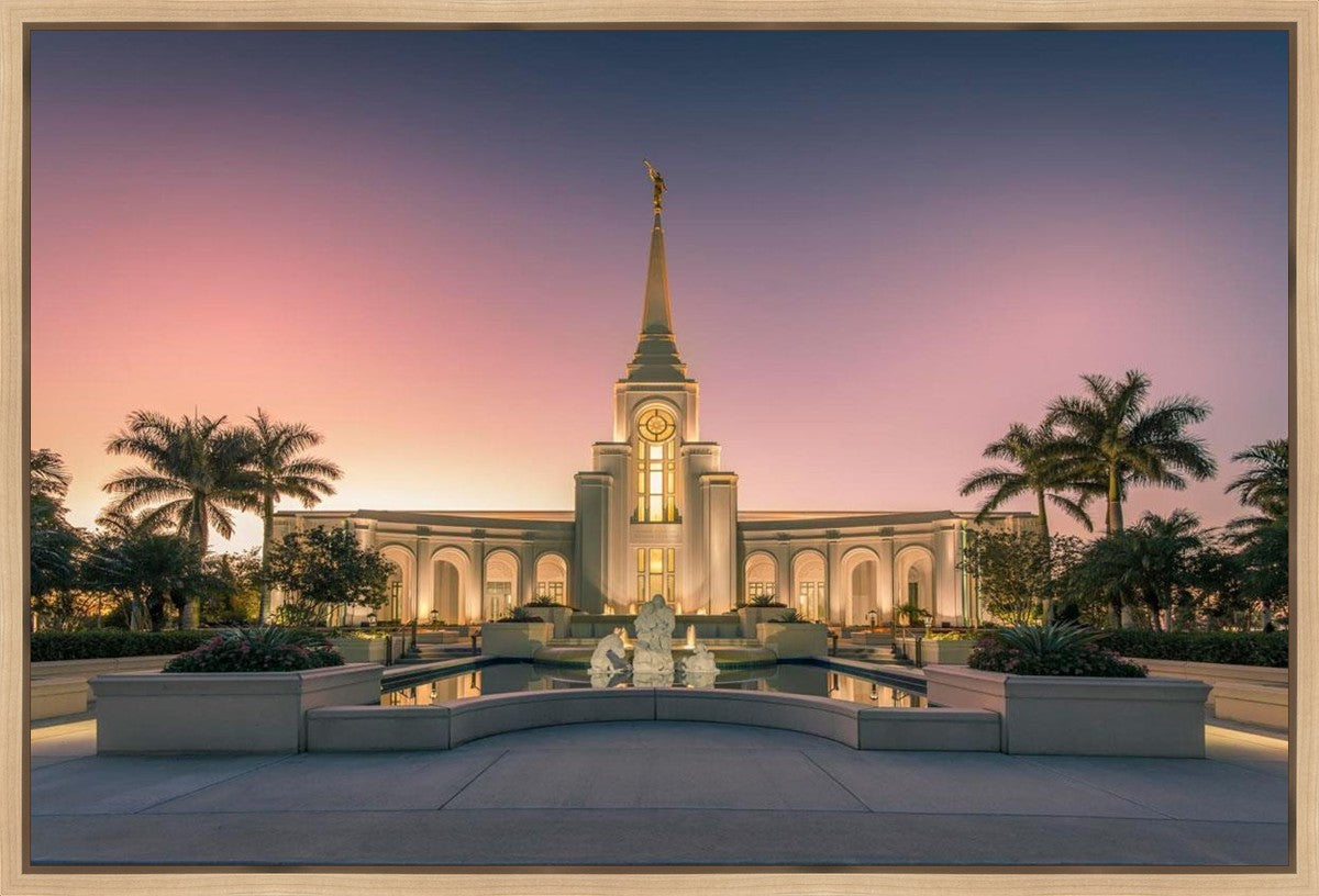 Fort Lauderdale Temple Nativity Gallery Wrap