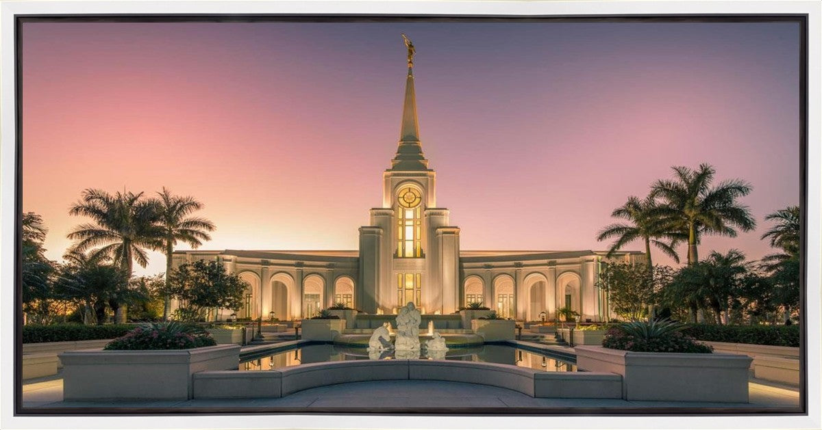 Fort Lauderdale Temple Nativity Gallery Wrap