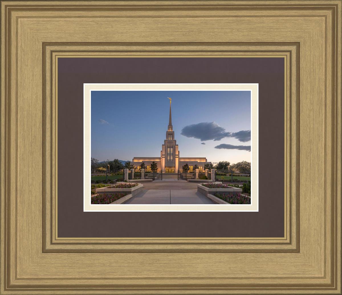 Gila Valley Temple Valley Sunset
