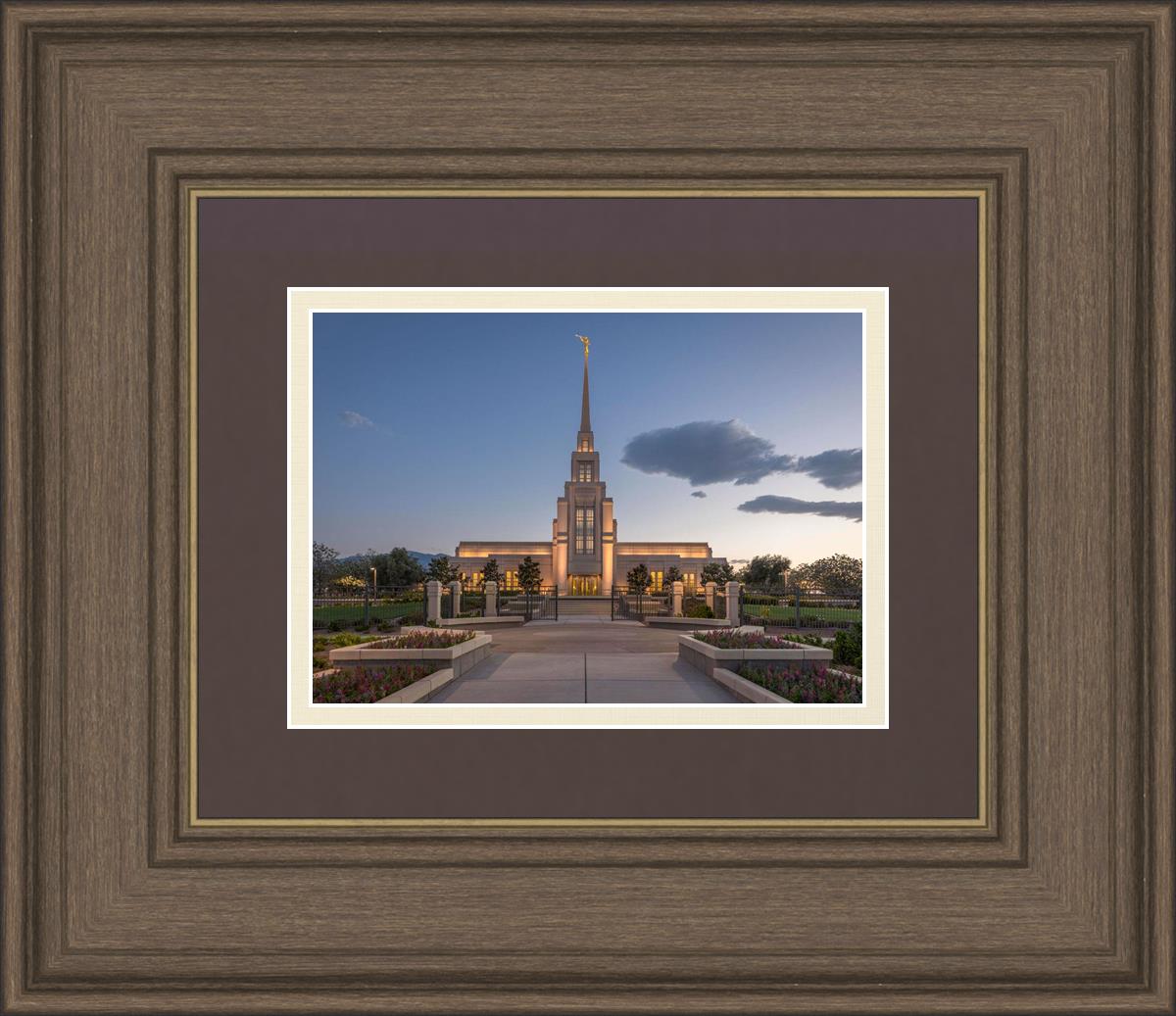 Gila Valley Temple Valley Sunset
