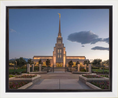 Gila Valley Temple Valley Sunset