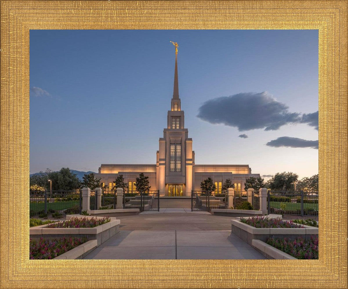 Gila Valley Temple Valley Sunset