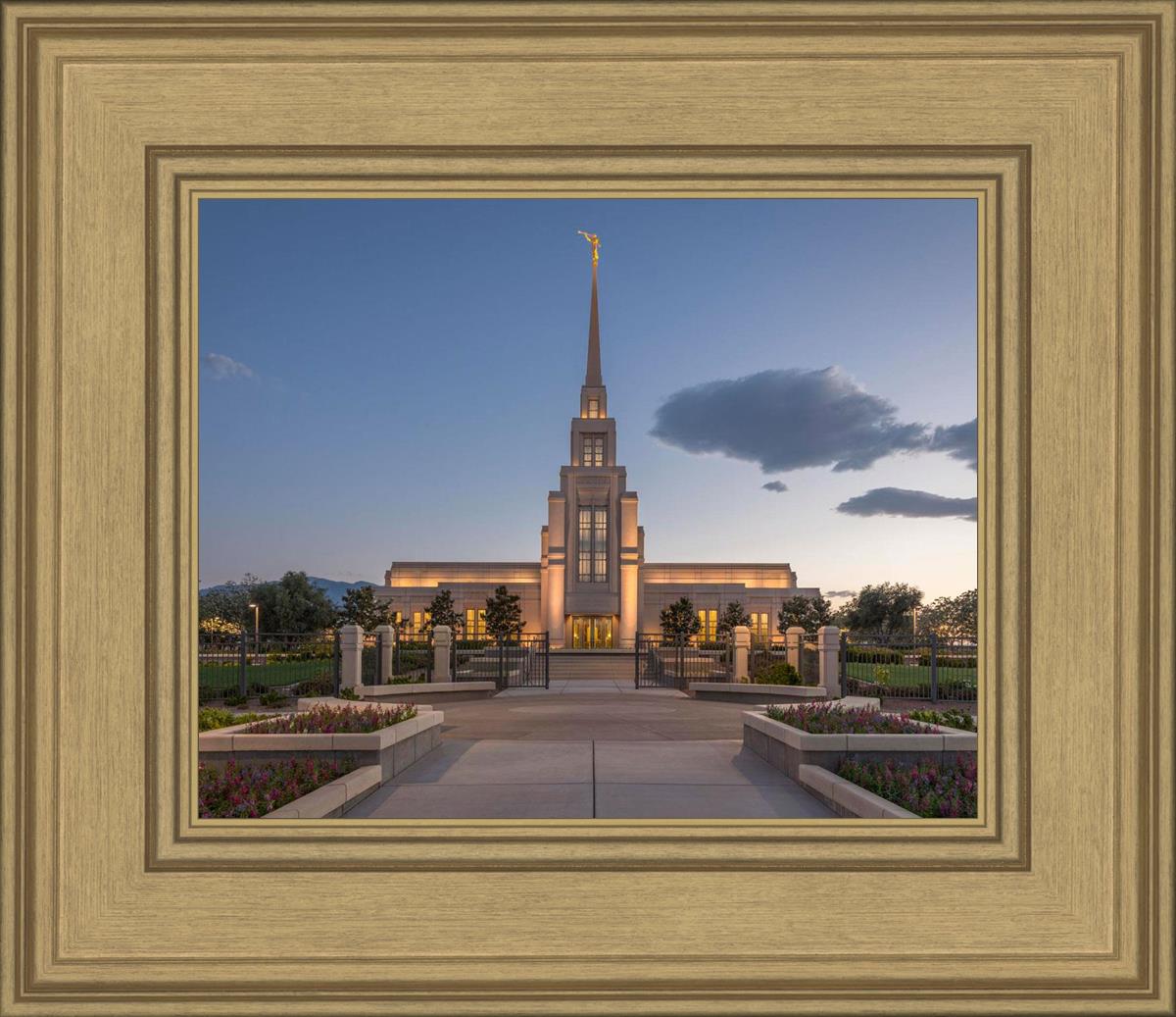 Gila Valley Temple Valley Sunset