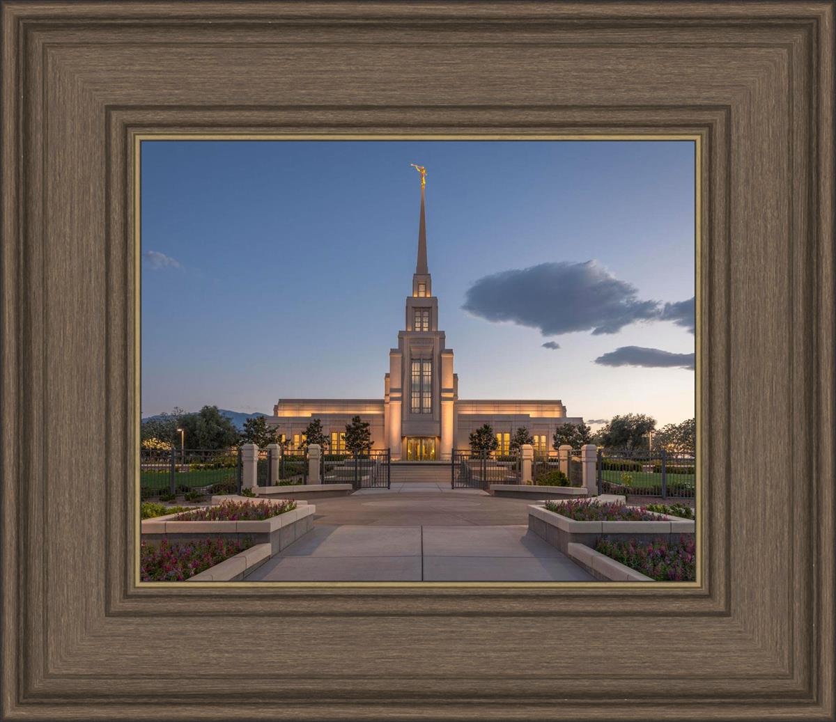 Gila Valley Temple Valley Sunset