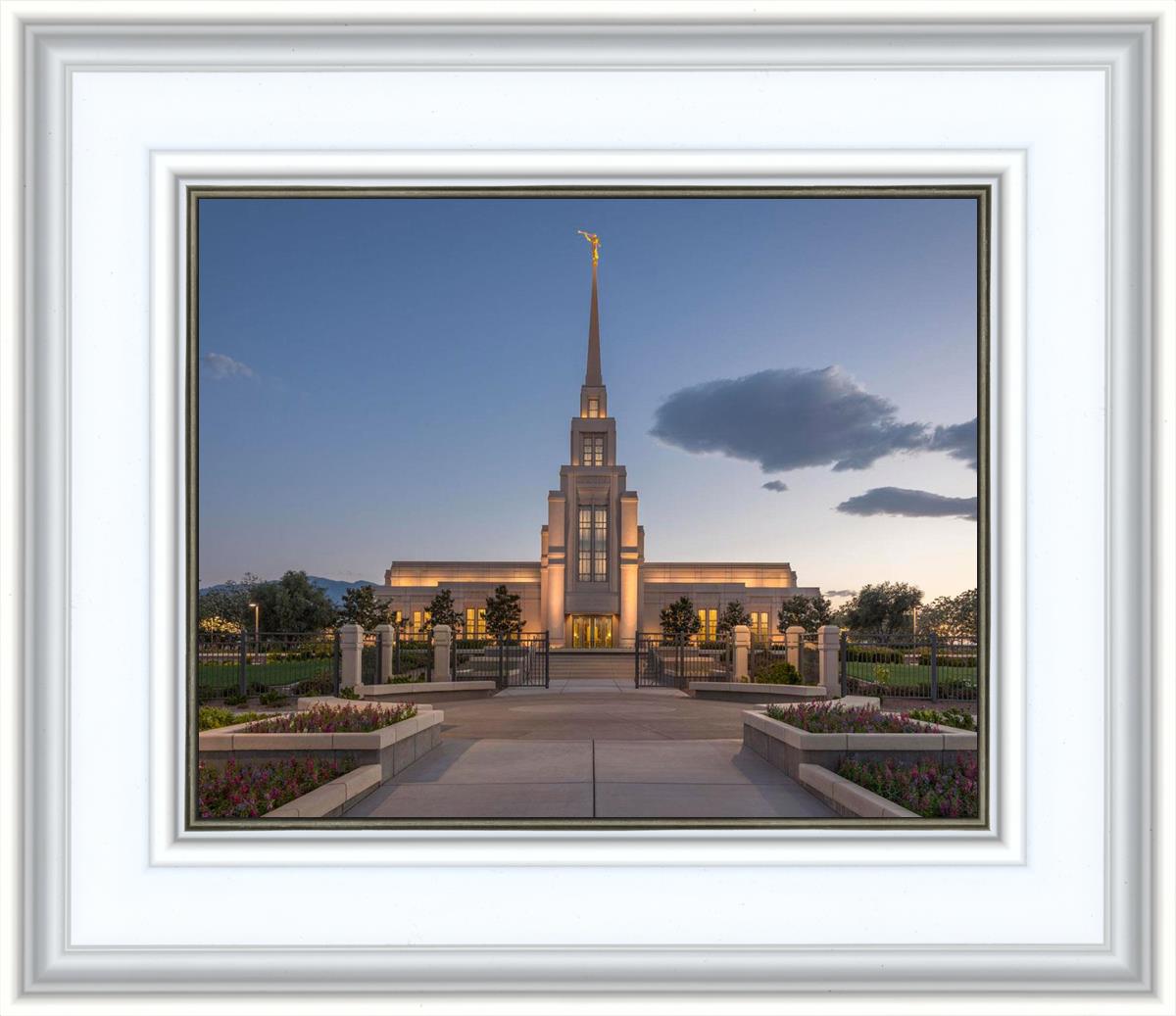 Gila Valley Temple Valley Sunset