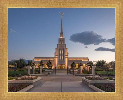 Gila Valley Temple Valley Sunset