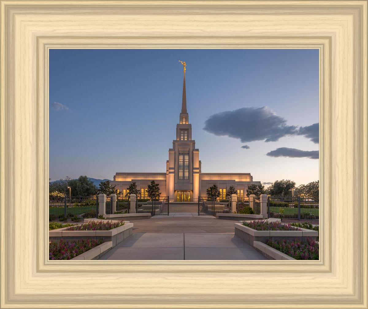 Gila Valley Temple Valley Sunset