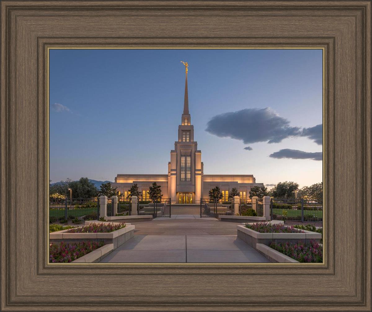 Gila Valley Temple Valley Sunset