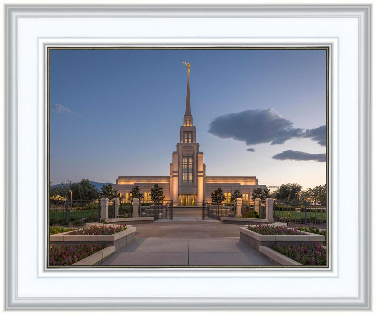 Gila Valley Temple Valley Sunset