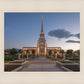 Gila Valley Temple Valley Sunset