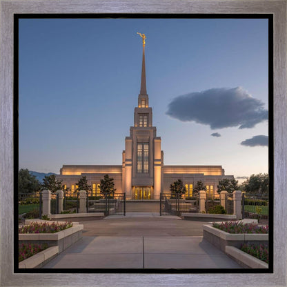 Gila Valley Temple Valley Sunset